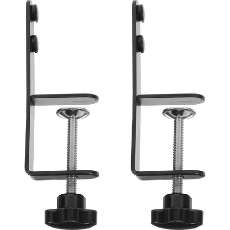 en C de grande taille pour panneau perforé de bureau en fer