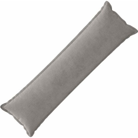 Housse de coussin HOUTEN Gris clair 40 x 145 cm velours côtelé vidaXL