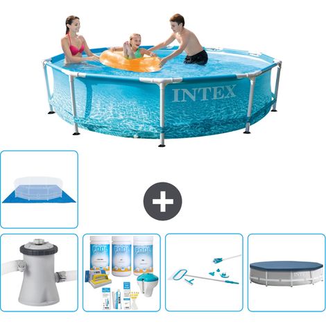 Intex Piscine Tubulaire Ronde - 305x76 cm - 6-pièces  S20372 (1/5)