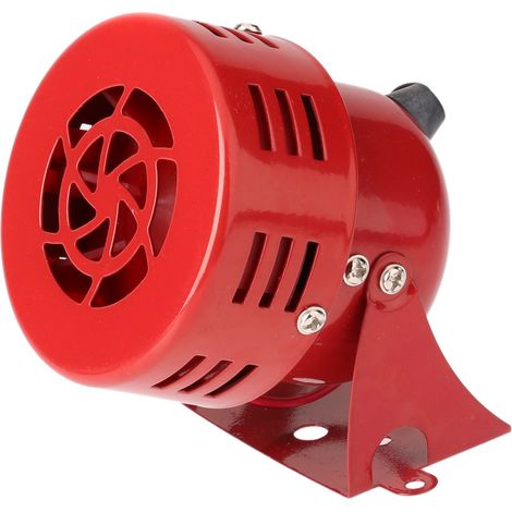 Potente bocina eléctrica de 12 V y 110 dB - Bocina metálica universal con arnés de cableado para motocicleta, camión y automóvil. (1/5)