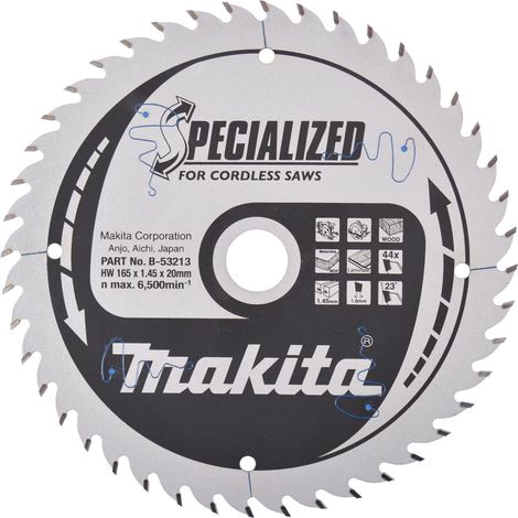 Makita SPECIALIZED Sägeblatt 165x20x44Z (1/2)