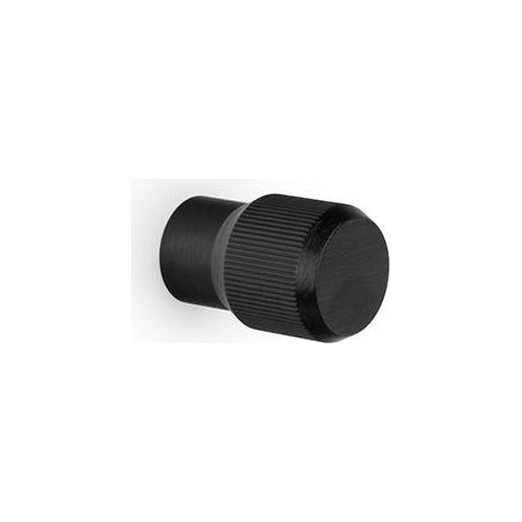 Pomo Brooklyn - 20x29,5mm. negro cepillado