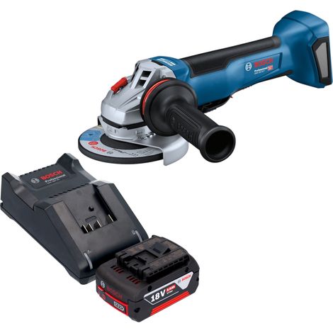 Bosch GWS 18V-10 P Professional Smerigliatrice angolare a batteria 18 V 125 mm Brushless + 1x batteria 5,0 Ah + caricabatterie (1/5)