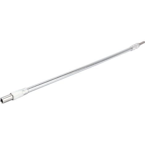 Porte-embout flexible en métal, universel, pour perceuse électrique, rallonge de tige coudée de 400 mm (1/5)