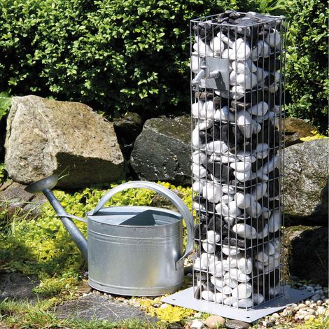 Gabionbrunnen bellissa paravento verzinkt 18.5x90.5 cm (1/4)