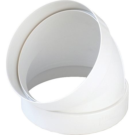 1PZ CURVA PER AERAZIONE CANALIZZATA 45° ømm. 100