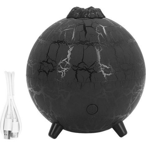 Machine à parfum Machine de parfum de 200 ml 7 couleurs LED Light Siest Plant Plante electromenager humidificateur Noir (1/4)