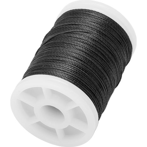 Fil de ligature pour arc, matériau pour corde d'arc, accessoire d'entretien pour viseur peep et encoche, 110 m, noir (1/5)