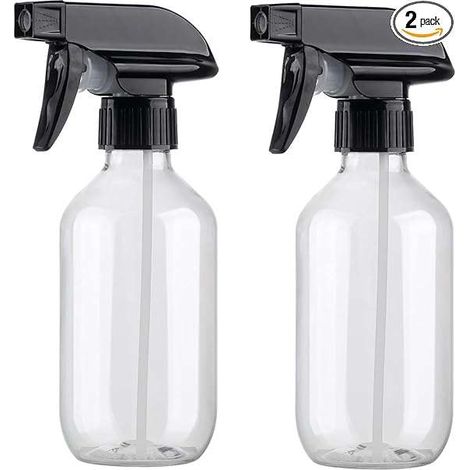 Botella pulverizadora para plantas, pulverizador de flores, 0,3 L, 2 unidades.