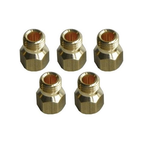Kit injecteurs gaz butane 5026994100/6 pour Cuisinière AEG, ARTHUR MARTIN, ELECTROLUX, FAURE, ZANUSSI (1/4)