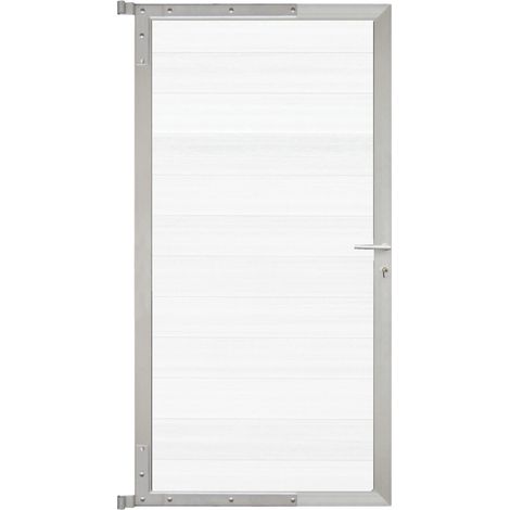 ELSKOP-Tor-Komplettset 90 x 173 cm, Füllung weiß