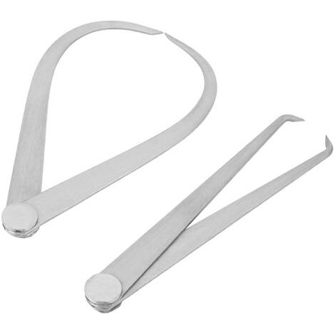 DEESSE SHOP-Ensemble D'étrier de Machiniste en Acier Inoxydable pour Mesurer les Outils pour les Travailleurs de L'atelier (1/5)