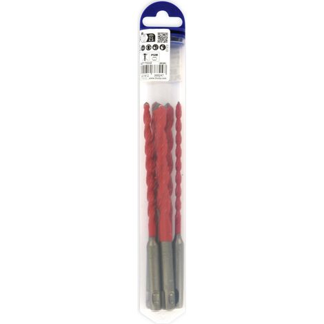 Tivoly - Set da 5 punte ALLCUT Ø 5-6-8-10-12 - L160mm - Inserto affilatura speciale - SDS+