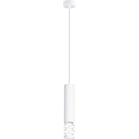 Lampada a sospensione Liro bianco 8x125x8cm Sollux (1/5)