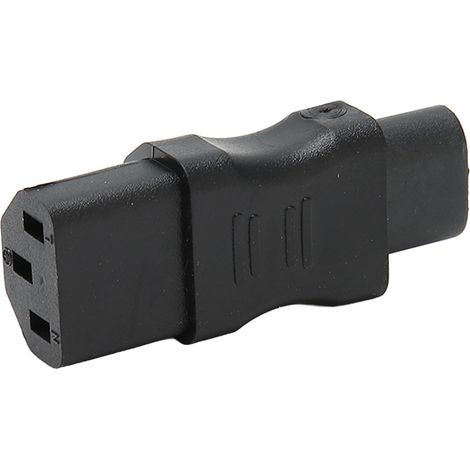 Adaptateur IEC C8 vers C13 4PCS pour Ordinateur Portable, Serveur, UPS, Câble d'Alimentation avec Fiche (1/5)