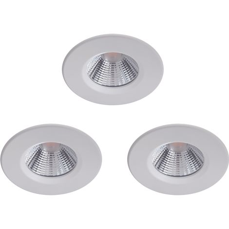 Philips Dive Set de 3 Spots encastrables pour Salle de Bain (Blanc) Lumière blanche chaude - LED (1/5)
