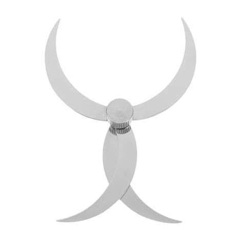 Pied à coulisse double face en acier inoxydable pour coquillages et bois, argent. Outil de mesure de précision multifonctionnel et résistant à la rouille pour les dimensions intérieures et extérieures (1/5)
