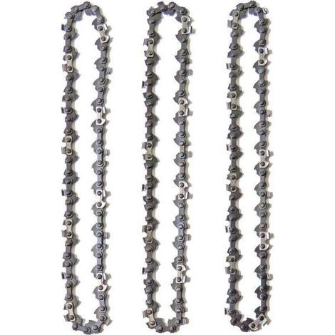 Pack 14' (35cm) Chainsaw Chain - 52 Drive Links - Low Kickback - Compatible with Husqvarna, McCulloch, Bosch, Ferrex (1/4)