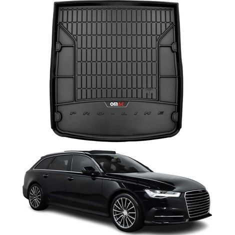 OMAC Kofferraumwanne Auto Kompatibel mit Seat MII 2012 bis 2023, Antirutsch Wasserdicht, 3D Premium TPE, Schwarz