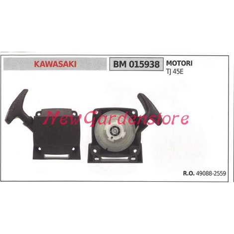 Messa in moto KAWASAKI motore decespugliatore TJ 45E 015938