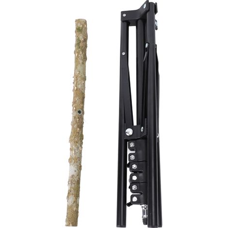 Support de perchoir d'entraînement pour oiseaux, robuste, multifonction, 61,81 pouces, perroquet en bois de poivre pour l'extérieur (1/5)