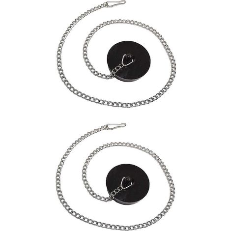 Bouchon d'évier, bouchon d'eau, joint d'évier de cuisine, bouchon de vidange pour baignoire (1/4)