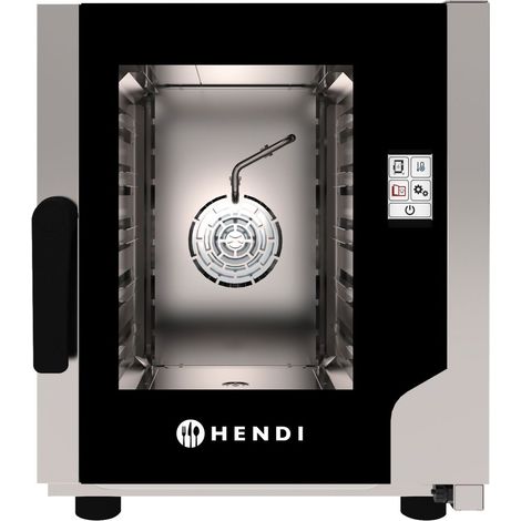 HENDI Konvektions-Dampfgarer Touch 5x GN 2/3 , 230V/3200W, 550x754x(H)662mm