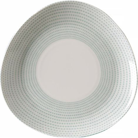 Assiette triangulaire verte 190 mm - Finedine (1/5)