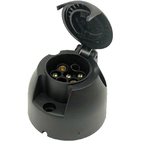 Presa in plastica, connettore elettrico a 7 pin 6/12V 16A 1,5mm2