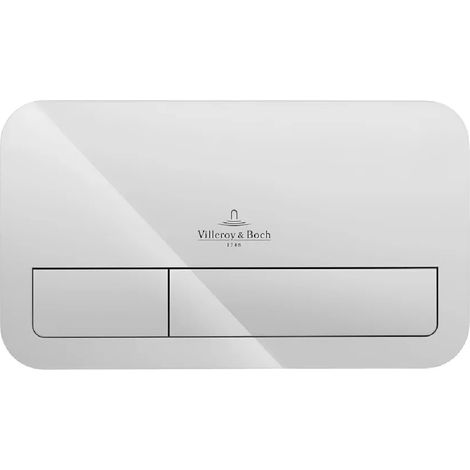 Villeroy & Boch ViConnect - Placca di comando, risciacquo, bianco 92249068 (1/4)