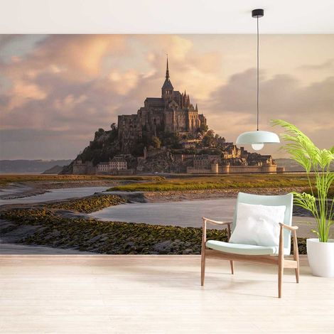 Papier peint le mont saint michel papier peint (1/5)