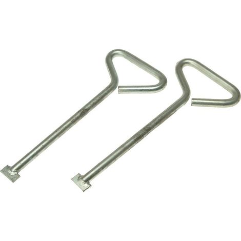 Monument MLK06 MLK06 Manhole Cover Lift Keys 150mm (6in) (Pack 2) MONMLK06 (1/3)