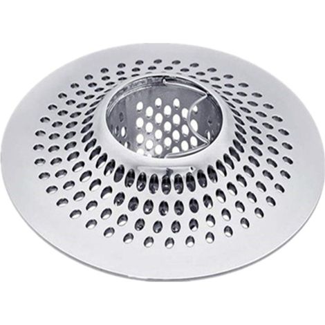 Sollbry Haarfilter für Badewanne und Dusche aus Edelstahl, 12cm (1/4)