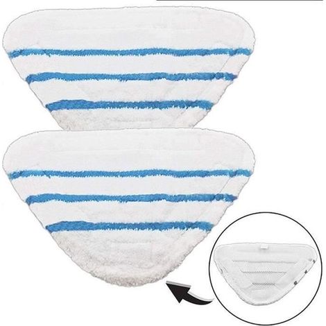 Housses lavables pour coussinets de mousse 10 en 1 - HB73B - Microfibre premium - Lot de 2-Ywey (1/4)