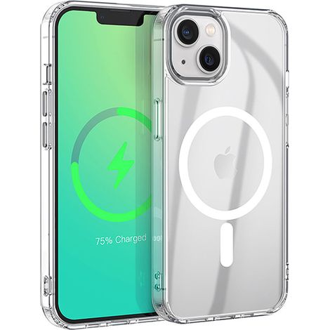 Funda magnética transparente GRS Oslo para iPhone 15 (1/3)
