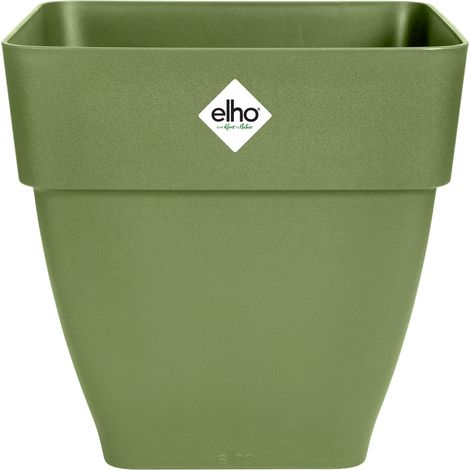 Elho Vibia Campana Square 30 - Verde - L 29 x B 29 x H 28 cm - Esterno - 100% riciclato (1/5)