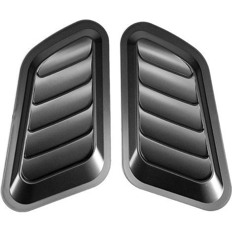 Dekorative ABS-Motorhaube, Lufteinlass, Lüftungsgitter, schwarz (1/5)