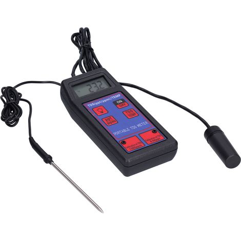 TDS-8426 Multifunktionales, tragbares TDS-/Temperaturmessgerät – Feststofftester für Hydrokultur (CE-, FCC-, RoHS-zertifiziert, Batterien nicht enthalten) (1/5)