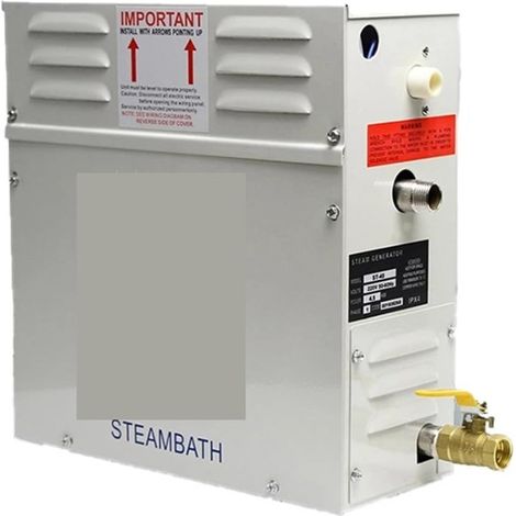 Poêle de sauna Poêle de sauna électrique, Machine à vapeur for sauna domestique, générateur de vapeur portable, générateur de vapeur for salle de bain, machine à vapeur humide Chauffe-sauna pour bain (1/5)