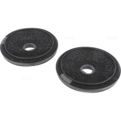 Lot de 2 filtres à charbon ELECTROLUX AEG FAURE 902979875 9029798775 Electrolux (1/5)