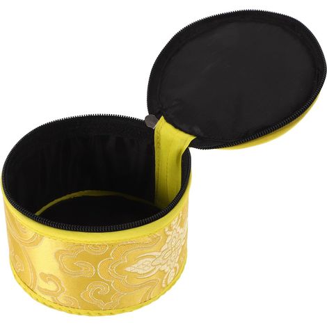 Soundbo Plateau pour Table Basse Bandeaux Élastiques Fournit des Bandeaux Népalaises Épingles à Cheveux Cheongsam Plateau Chinois Yellow Chiffon (1/5)