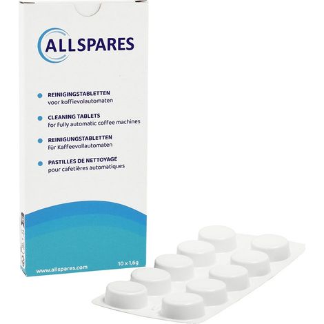 6x Pastillas de limpieza AllSpares AS-411575 (10 uds.) (1/2)