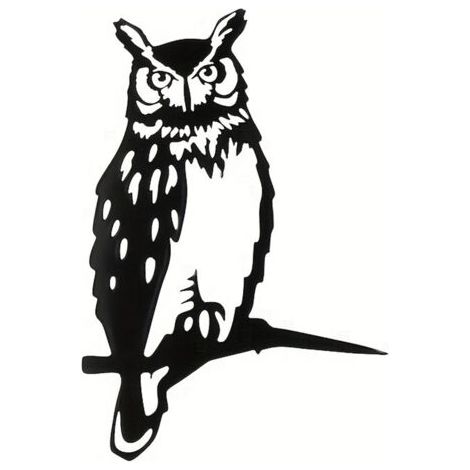 Oiseau métal décoration jardin 1 pièce (1/2)