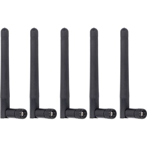 5 antennes omnidirectionnelles pliables SMA mâle pour module sans fil extérieur JBGSM022 (1/5)