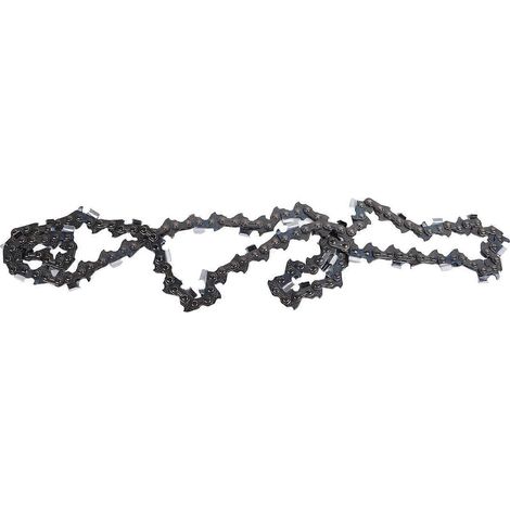 Chaîne de tronçonneuse en métal de 3/8 pouce, robuste, tranchante et précise, 68 maillons d'entraînement, chaîne à 34 dents pour l'exploitation forestière