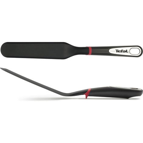 1 Spatule à crêpes, Silicone, Résistance chaleur, Anti-tâches, Compatible lave-vaisselle, Cuisine maison (1/4)
