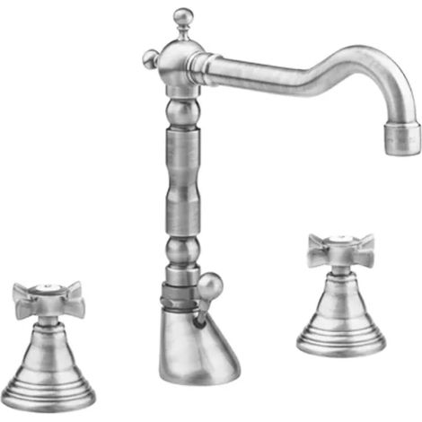 BATTERIA RUBINETTO LAVABO 3 FORI SERIE ORIENTES CROMATO SCARICO 11/4 RUBINETTERIE EURORAMA S.P.A.