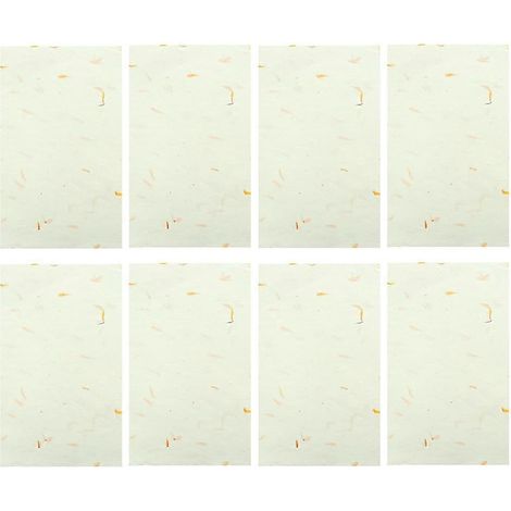Papier Xuan élégant pour calligraphie chinoise (40 feuilles), pinceau unique, fournitures de calligraphie pour la maison et l'école.-2817 cm (1/2)