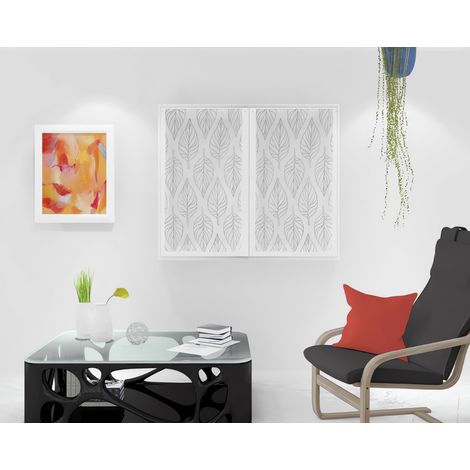 Paire de brise bise 45x90 cm MAUD gris, par Soleil d'Ocre