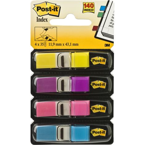 Post-It 683-4AB Separador en blanco con pestaña